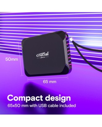 Crucial X9 2TB Portable SSD